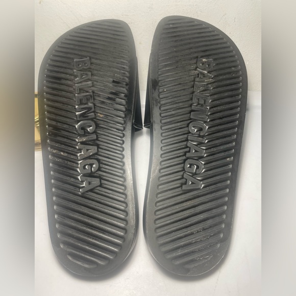 BALENCIAGA shoes / BALENCIAGA Pool side sandals sz 10 made in italy - Picture 9 of 12